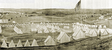 Signal Camp ~ Georgetown, D.C., 1864