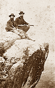 Signalmen John M. Drake and Robert H. Elliott at Lookout Mountain