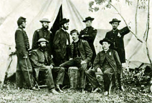 Signal Corps officers, Headquarters, Army of the Potomac, October, 1863