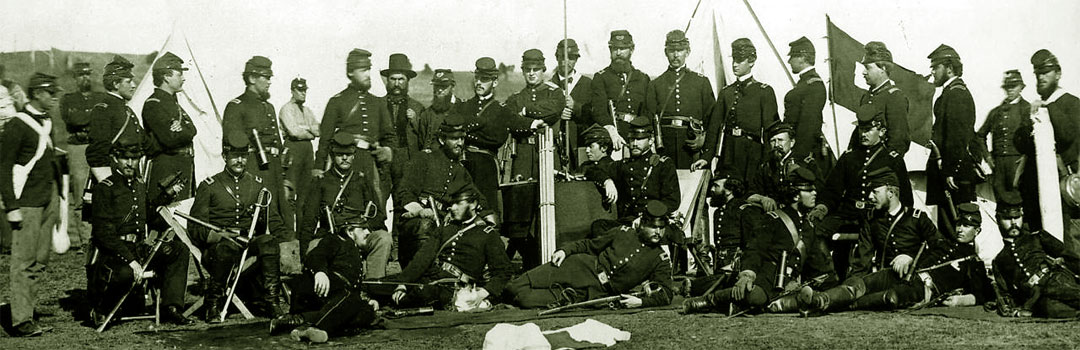 Signal Corps at Red Hill in 1861