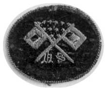 Enlisted man's Hat Patch- Anitque Military Photo Collection