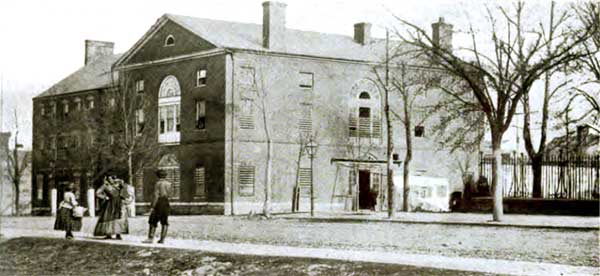 Old Capital Prison- Washington, in the early days of the war